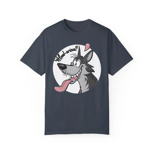 Howlarious Wolf Cotton Tee - Soft Ring Spun - Dipaliz - T-shirts