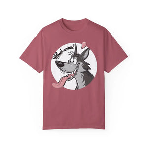 Howlarious Wolf Cotton Tee - Soft Ring Spun - Dipaliz - T-shirts