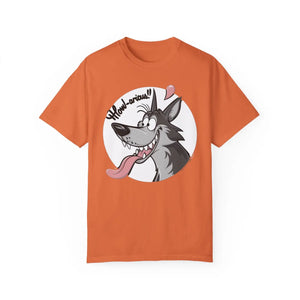 Howlarious Wolf Cotton Tee - Soft Ring Spun - Dipaliz - T-shirts