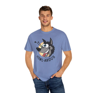 Funny Howlarious Wolf Cotton Tee - Eco-friendly Gifts - Dipaliz - T-shirts