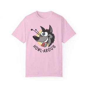 Funny Howlarious Wolf Cotton Tee - Eco-friendly Gifts - Dipaliz - T-shirts
