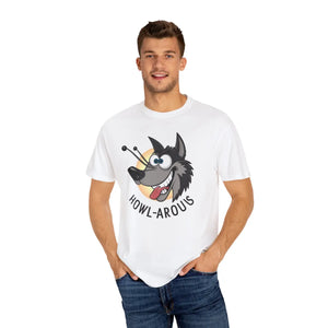 Funny Howlarious Wolf Cotton Tee - Eco-friendly Gifts - Dipaliz - T-shirts