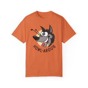 Funny Howlarious Wolf Cotton Tee - Eco-friendly Gifts - Dipaliz - T-shirts