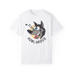 Funny Howlarious Wolf Cotton Tee - Eco-friendly Gifts - Dipaliz - T-shirts