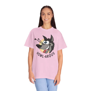 Funny Howlarious Wolf Cotton Tee - Eco-friendly Gifts - Dipaliz - T-shirts