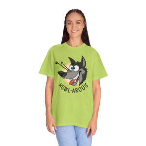 Funny Howlarious Wolf Cotton Tee - Eco-friendly Gifts - Dipaliz - T-shirts