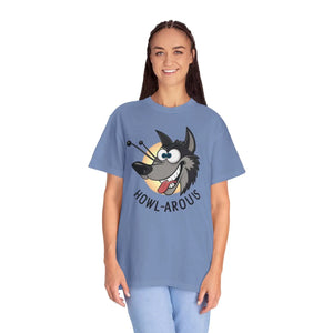 Funny Howlarious Wolf Cotton Tee - Eco-friendly Gifts - Dipaliz - T-shirts
