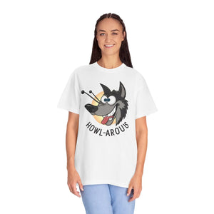 Funny Howlarious Wolf Cotton Tee - Eco-friendly Gifts - Dipaliz - T-shirts