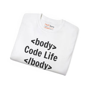 Code Life Ultra Cotton Tee - Premium - Dipaliz - T-shirts