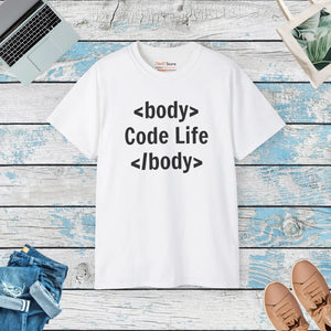 Code Life Ultra Cotton Tee - Premium - Dipaliz - T-shirts
