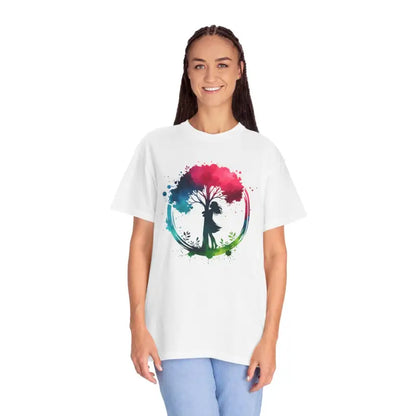 Hug a Tree Save The World: Eco-chic Tee - T-shirt