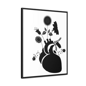 Human Heart Canvas – Vertical Frame - Dipaliz - Posters Prints & Visual Artwork