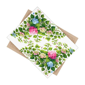 Ceramic Photo Tile - Hydrangea Vine Blue Matte Finish - Dipaliz - Wall Tiles