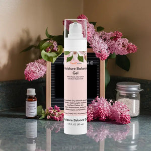 Dipaliz Hydrating Gel - Antioxidant Formula for Blemish Prone Skin - 1.7oz / White Bottle + Pump - Care