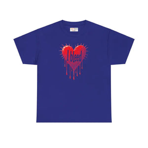 Unisex Heavy Cotton Tee Super Football Passion Style - Dipaliz - Cobalt / s - T-shirts