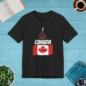 Unisex Canada Tee for True North Fans - Canadian Pride - Dipaliz - Black / s - T-shirts