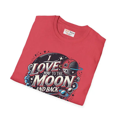 Unisex Softstyle Tee - Love you to the Moon and Back - T-shirt