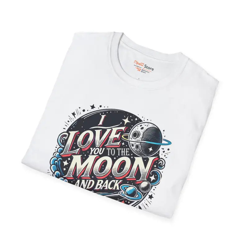 Unisex Softstyle Tee - Love you to the Moon and Back - T-shirt