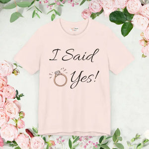 Bridal Short Sleeve Tee - Engagement Parties Wedding Gift - Dipaliz - T-shirts