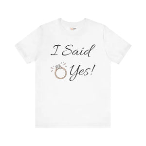 Bridal Short Sleeve Tee - Engagement Parties Wedding Gift - Dipaliz - White / Xs - T-shirts