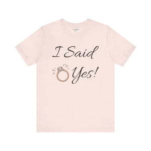Bridal Short Sleeve Tee - Engagement Parties Wedding Gift - Dipaliz - Soft Pink / Xs - T-shirts