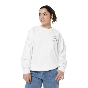 Wedding Ring Graphic Cozy Unisex Pullover All-day Comfort - Dipaliz - Sweatshirts