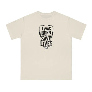 I was Born to Save Lives Doctor Tee Classic Organic Shirt - Dipaliz - Dolphin / s - T-shirts