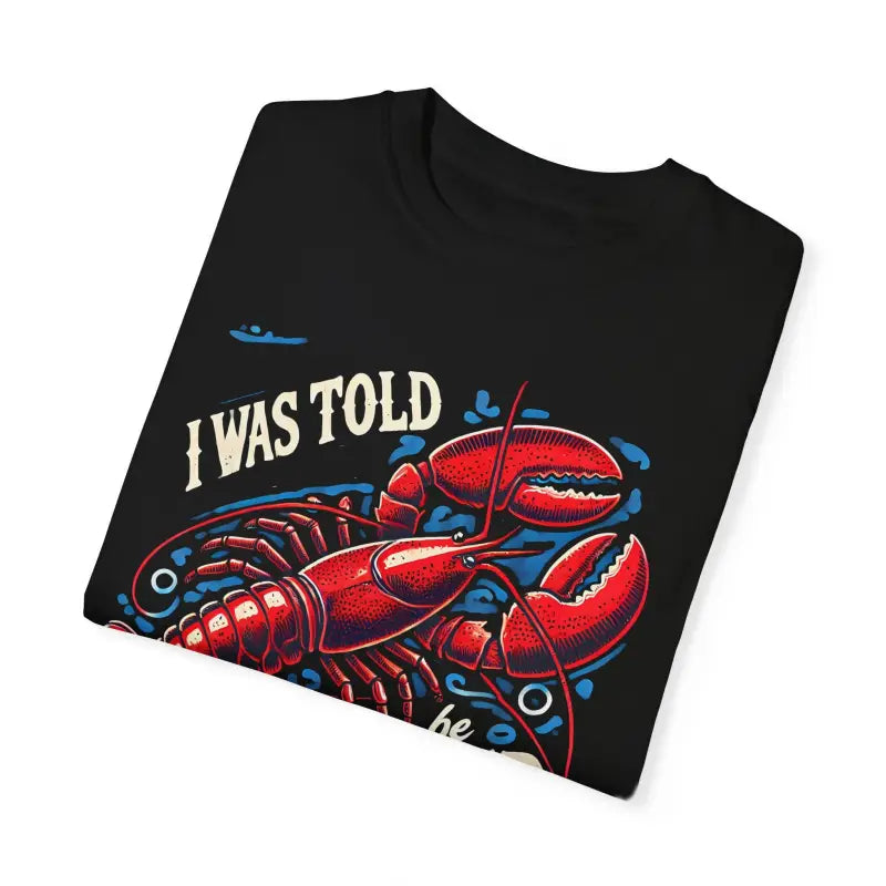 Comfort Colors Lobster Tee: Unisex Relaxed Fit Garment-dyed Style - T-shirt