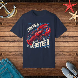 Comfort Colors Lobster Tee - Garment-dyed Unisex Shirt - Dipaliz - Navy / s - T-shirts