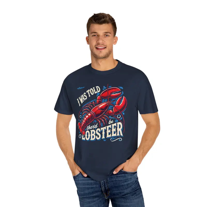 Comfort Colors Lobster Tee: Unisex Relaxed Fit Garment-dyed Style - T-shirt