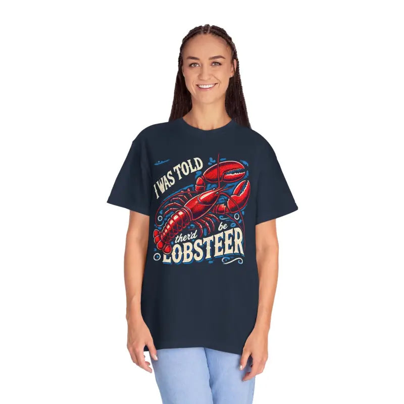 Comfort Colors Lobster Tee: Unisex Relaxed Fit Garment-dyed Style - T-shirt