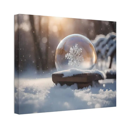 Ignite your Space with Ice Crystal Canvas Art - 20″ x 16″ (horizontal) / 1.5’’