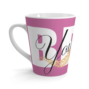 Latte Mug 12oz Women’s Fashion Coffee Cup by Dipaliz - Mugs