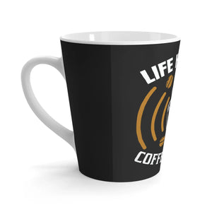 Trendy Fashion Latte Mug - Coffee Lover 12oz Ceramic - Dipaliz - Mugs