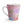 Floral Pink Latte Mug – 12oz Ceramic Cup - Dipaliz - Mugs