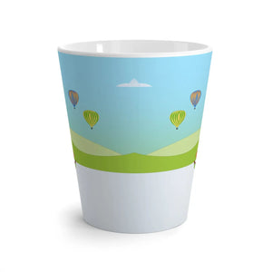 Chic Landscape Scene Latte Mug - 12oz Ceramic Gift - Dipaliz - Mugs