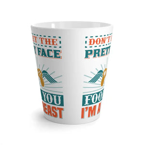 Pretty Face Gamer Latte Mug - Bold Coffee Style - Dipaliz - 12oz - Mugs