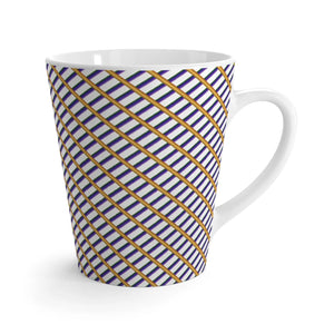 Checkered Latte Mug – Red Ceramic 12oz - Dipaliz - Mugs