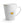 White Flowers Latte Mug - 12 Oz Ceramic - Dipaliz - Mugs