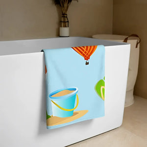 Beach Ball Towel – Water Absorbent Cotton - Dipaliz - Towels