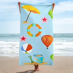 Water Absorbent Beach Ball Towel - Luxury Style - Dipaliz - Towels