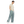 Teal Abstract Wide Leg Pants - Sustainable Unisex - Dipaliz - Trousers - Xs