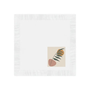 White Coined Napkins – Modern Abstract Art - Dipaliz - Paper