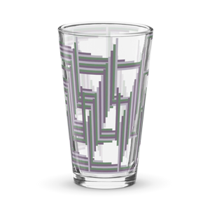 Modern Shaker Pint Glass - Sleek Party Drinkware - Dipaliz - Beer Glasses