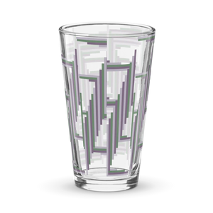 Modern Shaker Pint Glass - Sleek Party Drinkware - Dipaliz - Beer Glasses