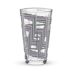 Modern Shaker Pint Glass - Sleek Party Drinkware - Dipaliz - Beer Glasses