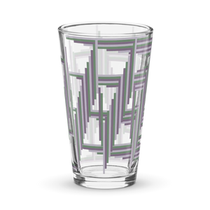 Modern Shaker Pint Glass - Sleek Party Drinkware - Dipaliz - Beer Glasses