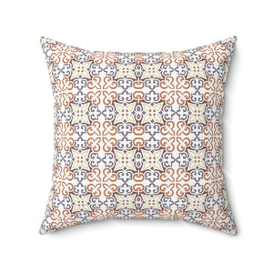 Abstract Block Pattern – Spun Polyester Square - Dipaliz - Throw Pillows