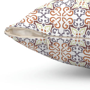 Abstract Block Pattern – Spun Polyester Square - Dipaliz - Throw Pillows