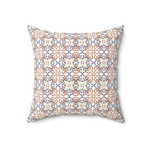 Abstract Block Pattern – Spun Polyester Square - Dipaliz - Throw Pillows